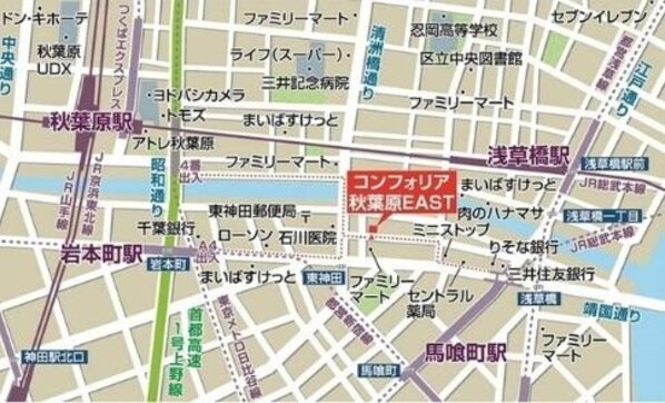 コンフォリア秋葉原EASTの物件内観写真